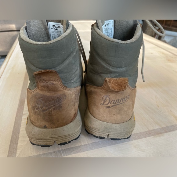 Danner Explorer Brown Leather Boots Size 8.5 Teen Work Boots - Picture 4 of 6